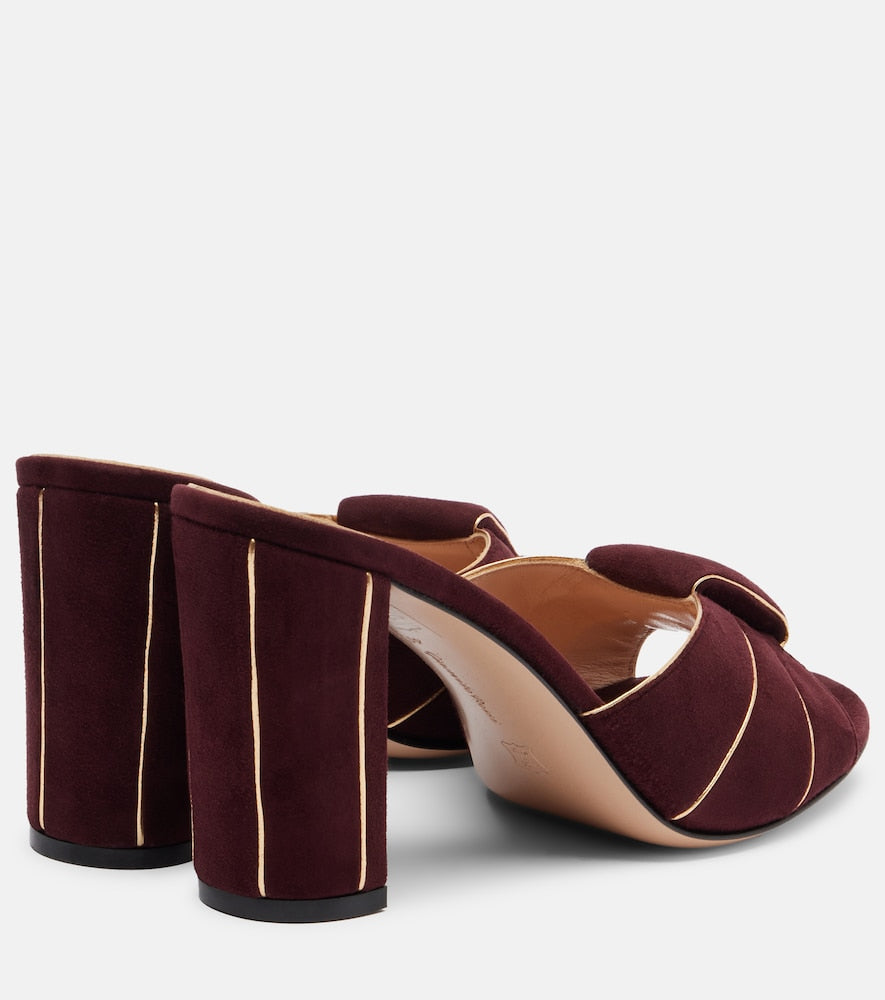Gianvito Rossi Suede mules