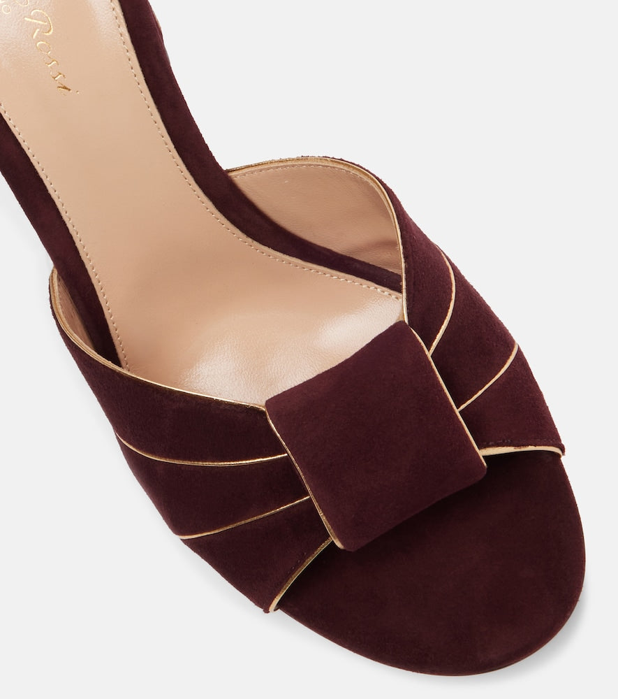 Gianvito Rossi Suede mules
