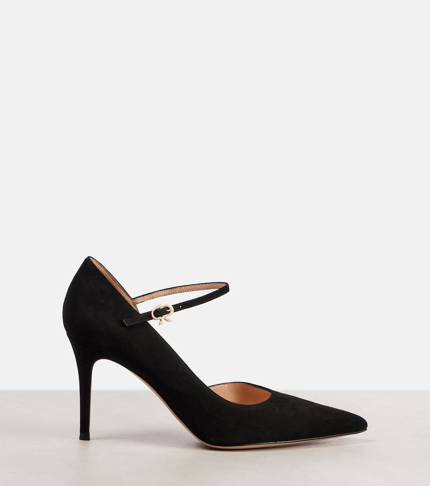 Gianvito Rossi Suede pumps