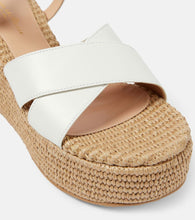 Gianvito Rossi Suede wedge sandals