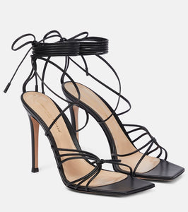 Gianvito Rossi Sylvie 110 leather sandals