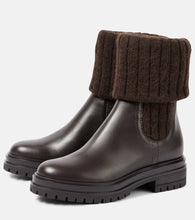 Gianvito Rossi Tenney leather Chelsea boots