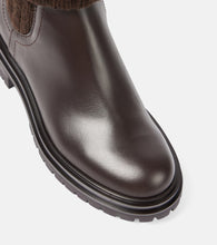 Gianvito Rossi Tenney leather Chelsea boots