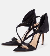 Gianvito Rossi Theresa satin sandals