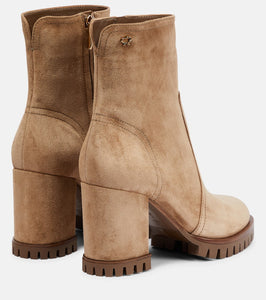 Gianvito Rossi Timber suede ankle boots
