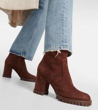 Gianvito Rossi Timber suede ankle boots