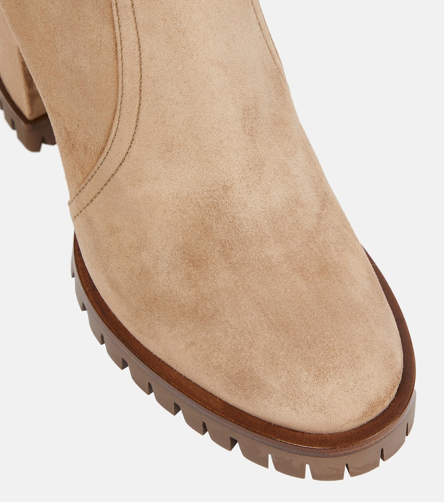 Gianvito Rossi Timber suede ankle boots