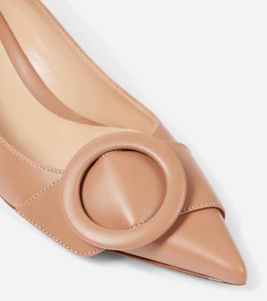 Gianvito Rossi Venezia leather pumps