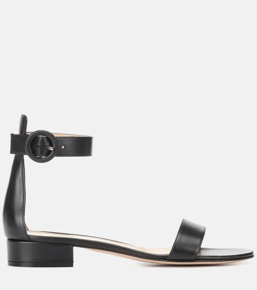 Gianvito Rossi Versilia 20 leather sandals