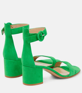 Gianvito Rossi Versilia 60 suede sandals