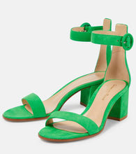 Gianvito Rossi Versilia 60 suede sandals