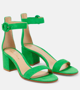 Gianvito Rossi Versilia 60 suede sandals