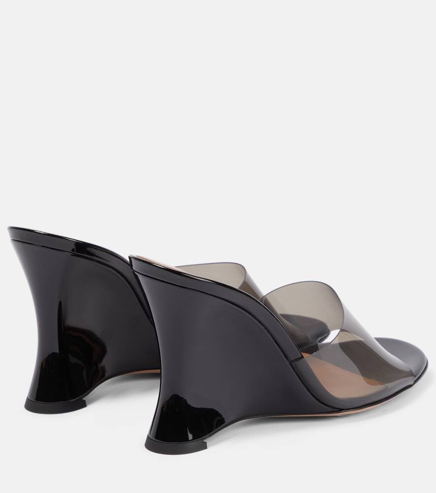 Gianvito Rossi Wedge leather sandals