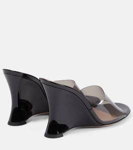 Gianvito Rossi Wedge leather sandals