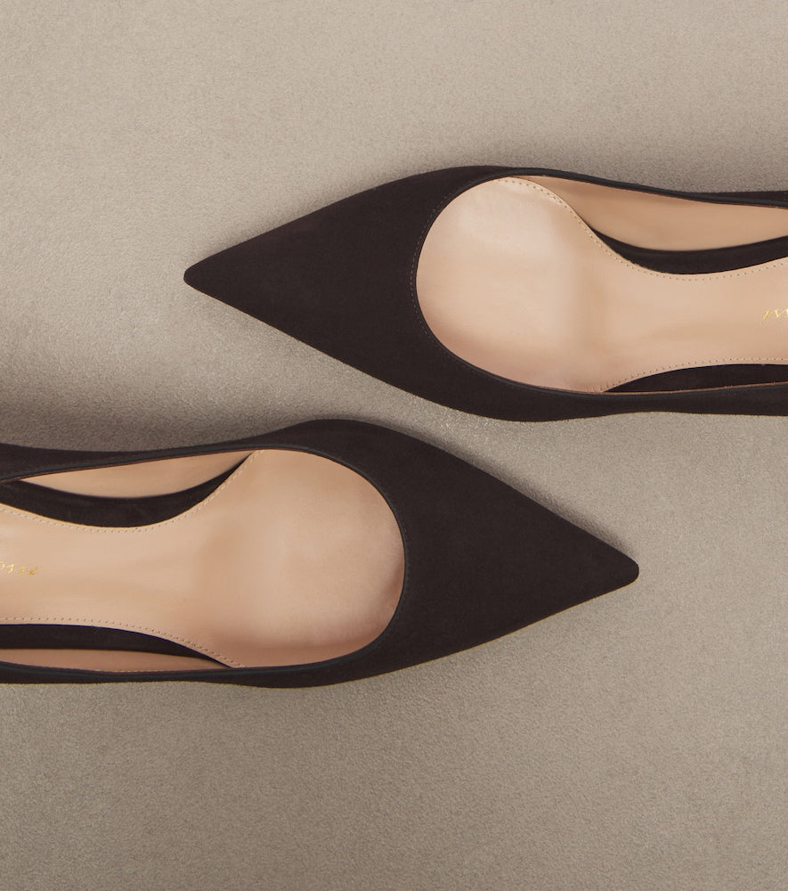 Gianvito Rossi Gianvito suede pumps in Brown - Mid Heel Pumps