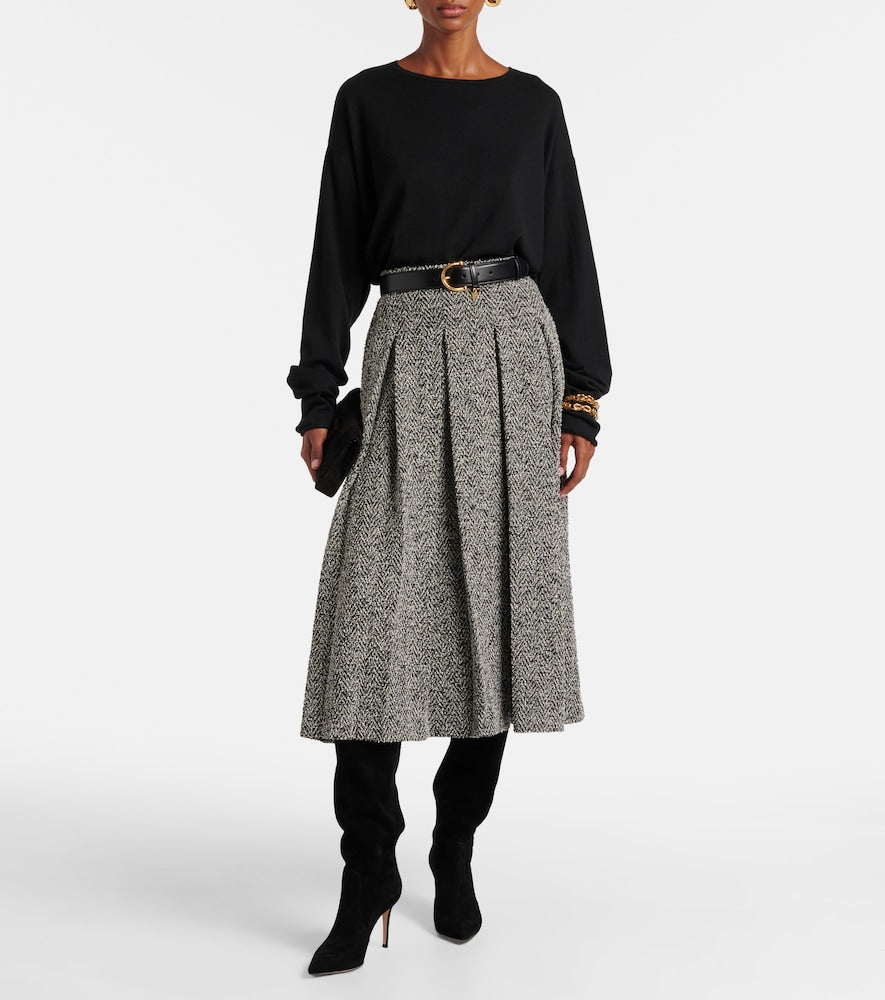 Gianvito Rossi Hansen 85 suede knee-high boots in Black - Mid Heel Boots