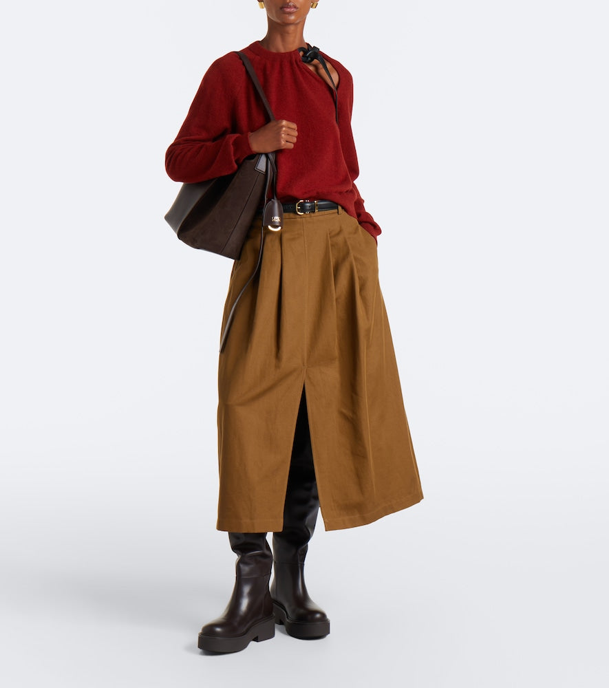 Gianvito Rossi Hiro leather over-the-knee boots in Brown - Flat Boots