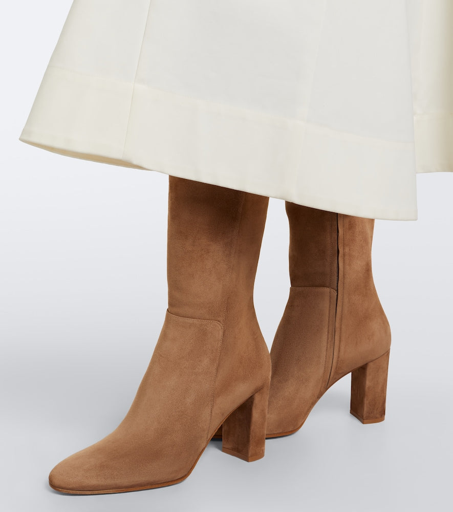 Gianvito Rossi Suede knee-high boots in Brown - Knee-high Boots