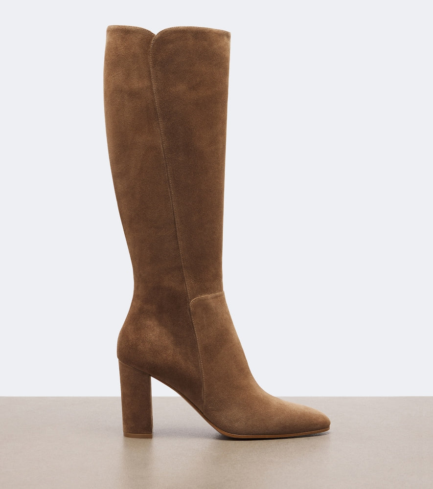 Gianvito Rossi Suede knee-high boots in Brown - Knee-high Boots