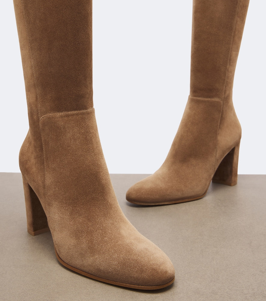 Gianvito Rossi Suede knee-high boots in Brown - Knee-high Boots