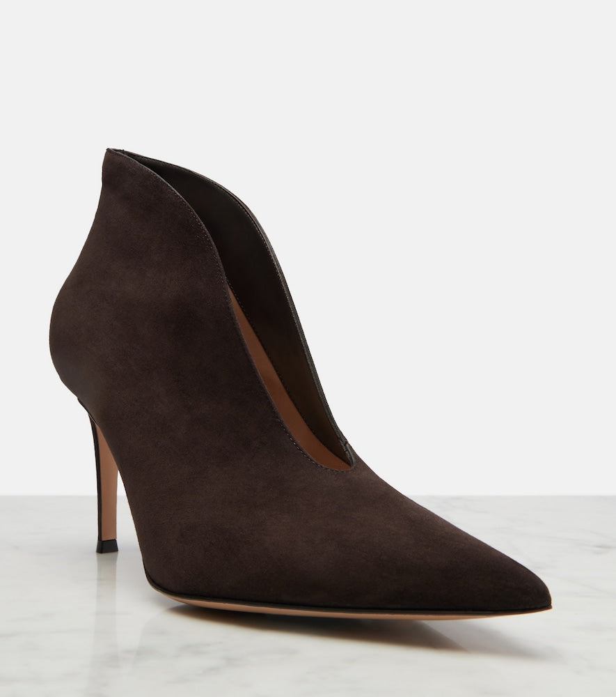 Gianvito Rossi Vania suede pumps - Brown High-Heel Pumps