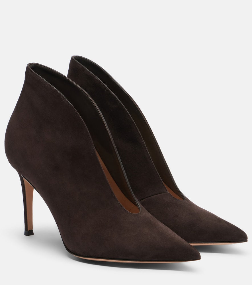 Gianvito Rossi Vania suede pumps - Brown High-Heel Pumps