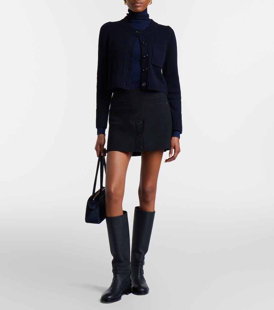Black Gianvito Rossi Varenne leather knee-high boots - Flat Boots