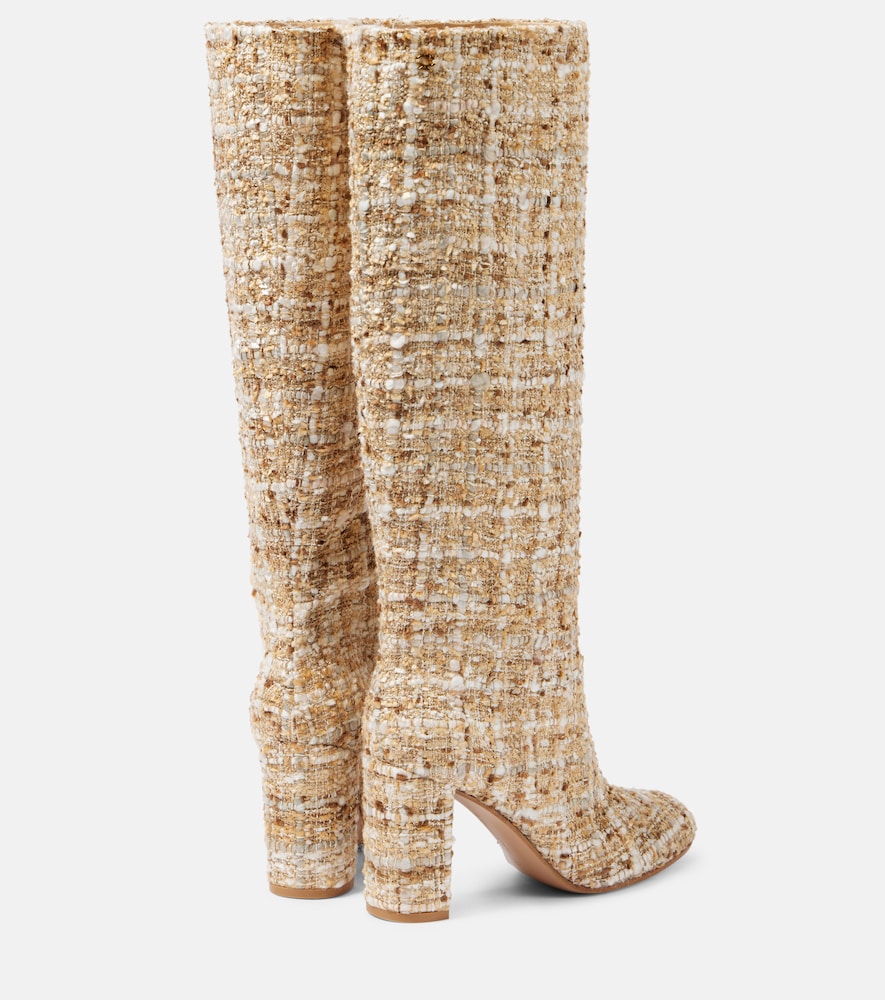 Gianvito Rossi boucle knee-high boots