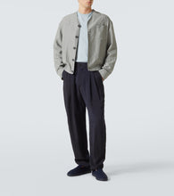 Giorgio Armani Canvas slip-on shoes
