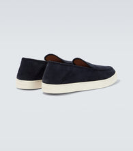 Giorgio Armani Divo slip-on suede loafers