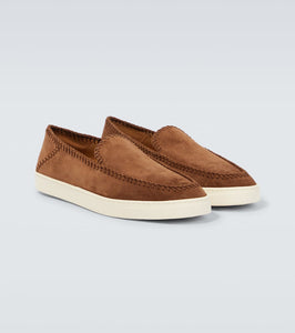 Giorgio Armani Galleria 3 suede loafers