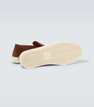 Giorgio Armani Galleria 3 suede loafers
