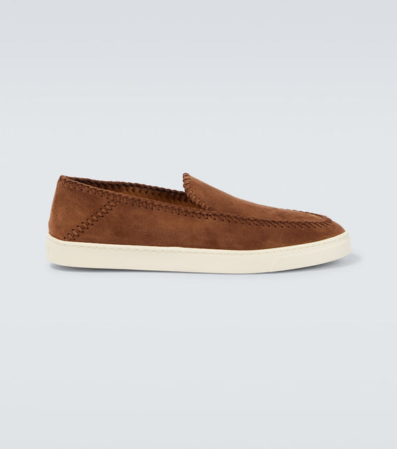 Giorgio Armani Galleria 3 suede loafers