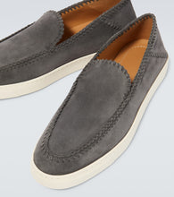 Giorgio Armani Galleria 3 suede slip-on shoes