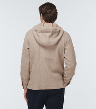 Giorgio Armani Hooded virgin wool blouson