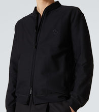 Giorgio Armani Knitted bomber jacket