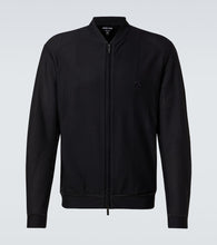 Giorgio Armani Knitted bomber jacket