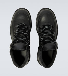 Giorgio Armani Leather lace-up boots