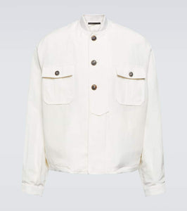 Giorgio Armani Linen and silk blazer