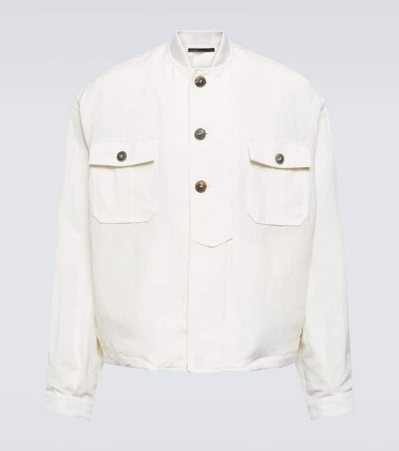 Giorgio Armani Linen and silk blazer