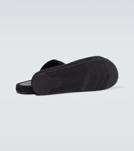 Giorgio Armani Logo leather sandals