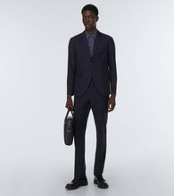 Giorgio Armani Single-breasted virgin wool blazer