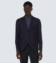 Giorgio Armani Single-breasted virgin wool blazer