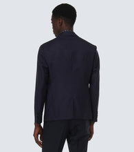 Giorgio Armani Single-breasted virgin wool blazer