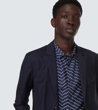 Giorgio Armani Single-breasted virgin wool blazer