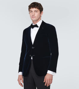 Giorgio Armani Velvet tuxedo jacket