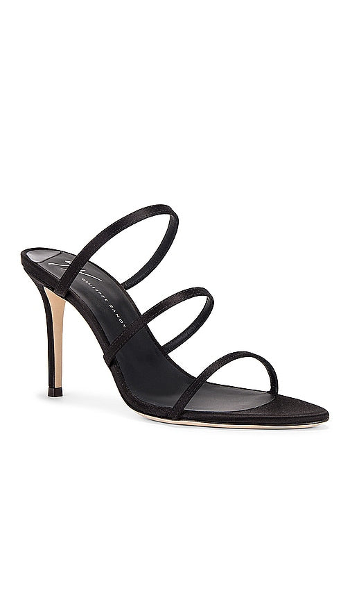 Giuseppe Zanotti Clandestino 90 Sandal in Black