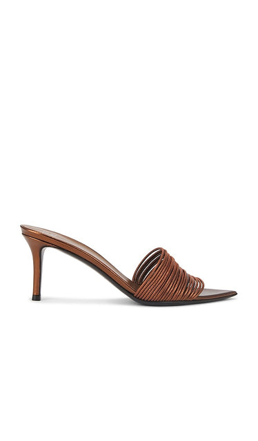 Giuseppe Zanotti Intrigo 70 Sandal in Brown | Brown Heeled Sandals for Women