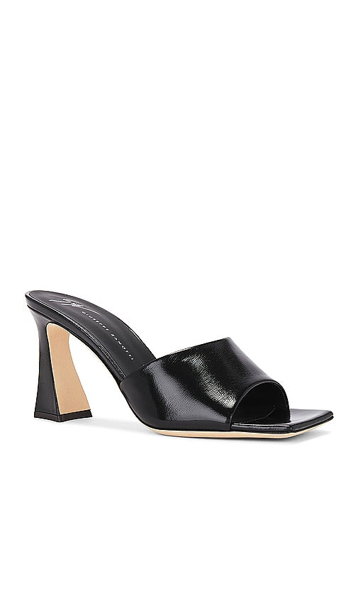 Giuseppe Zanotti Vanilla 85 Marinetti Mule in Black