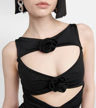 Giuseppe di Morabito Corsage cutout crêpe minidress